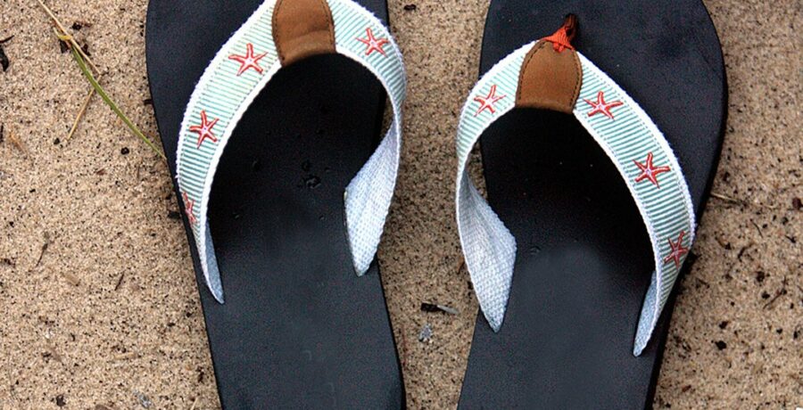 Tongs Lee Cooper plage été